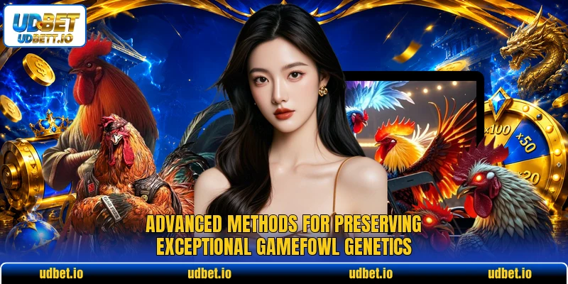 Advanced methods for preserving exceptional gamefowl genetics