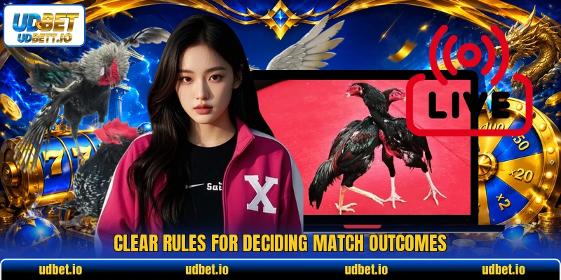 Clear rules for deciding match outcomes