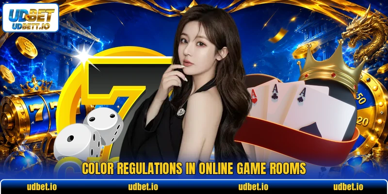 Color regulations in online game rooms