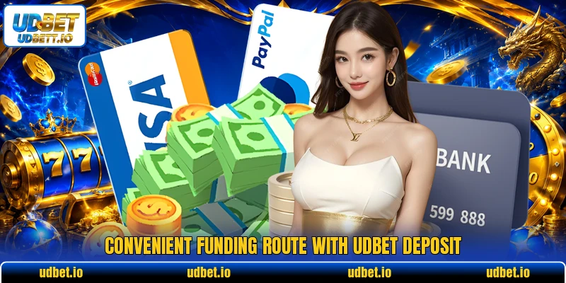 Convenient funding route with UDBET deposit
