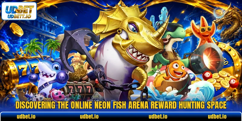 Discovering the online neon fish arena reward hunting space