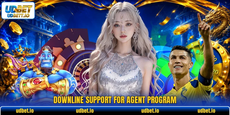 Downline support for agent program