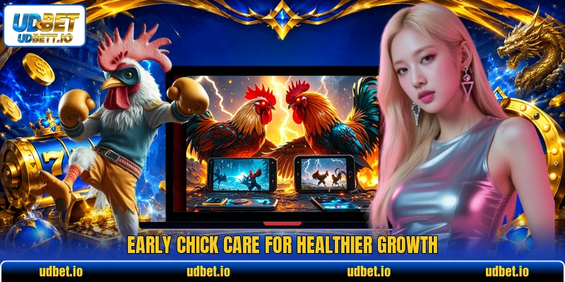 Early chick care for healthier growth