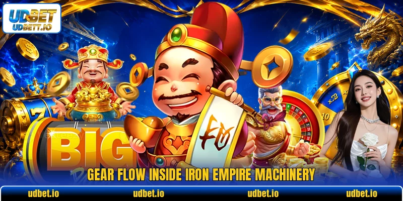 Gear flow inside Iron Empire machinery