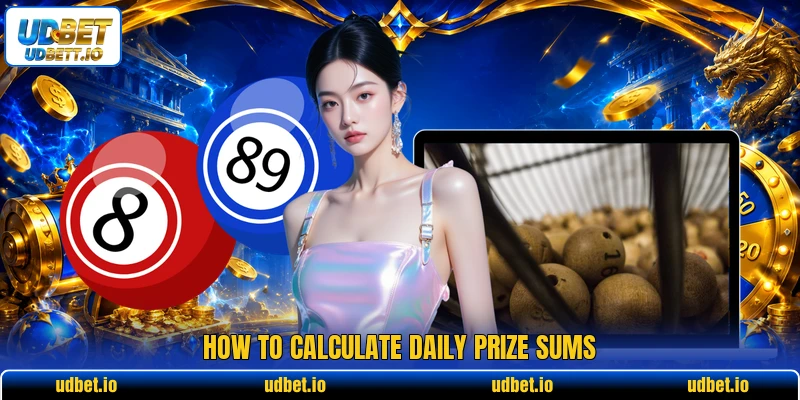 How to calculate daily prize sums