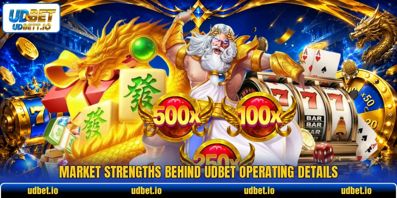 Market strengths behind UDBET operating details Market strengths behind UDBET operating details