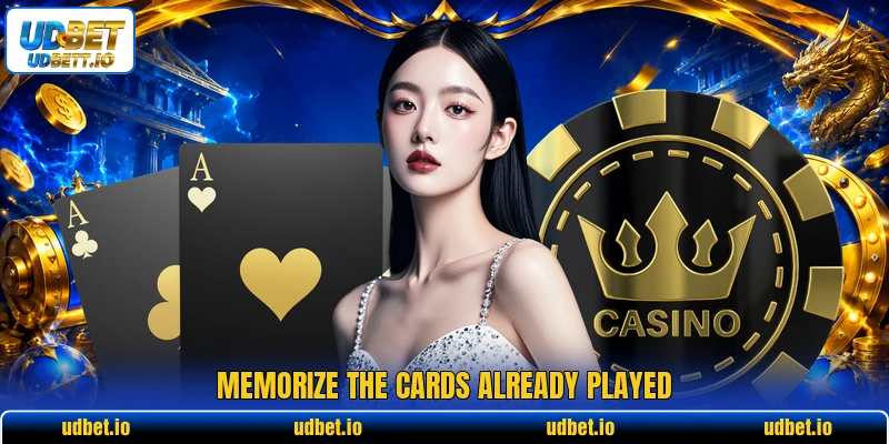 Memorize the cards already played