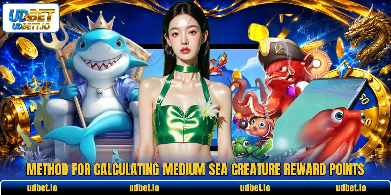 Method for calculating medium sea creature reward points
