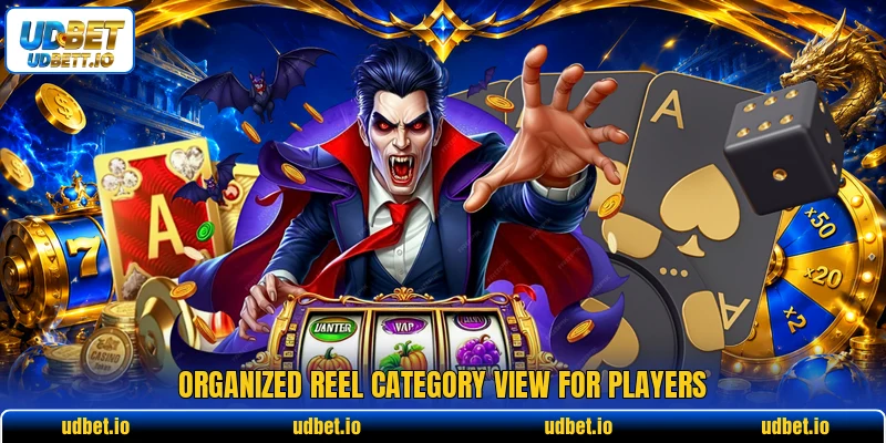 Organized Reel Category View For Players