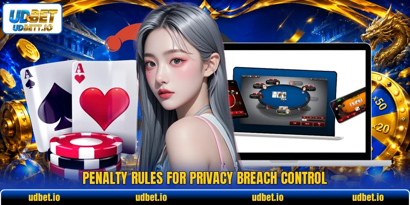 Penalty rules for privacy breach control