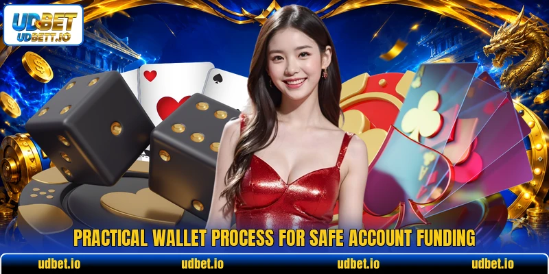 Practical wallet process for safe account funding