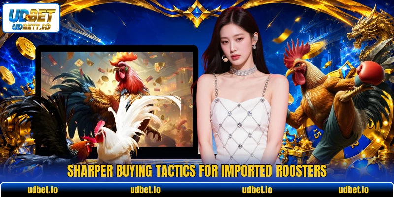 Sharper buying tactics for imported roosters