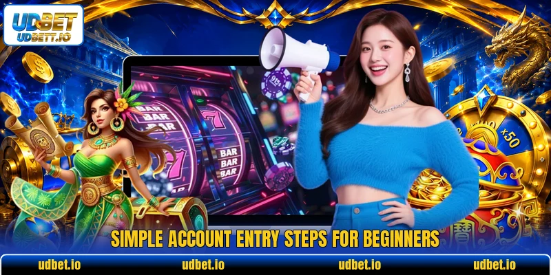 Simple account entry steps for beginners Simple account entry steps for beginners