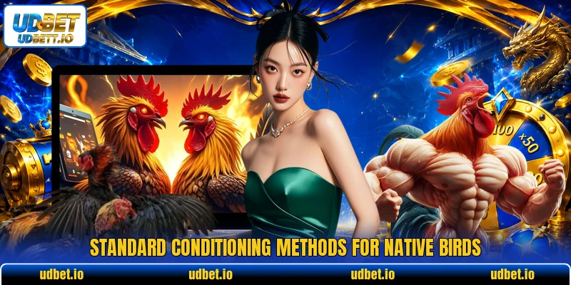 Standard conditioning methods for native birds